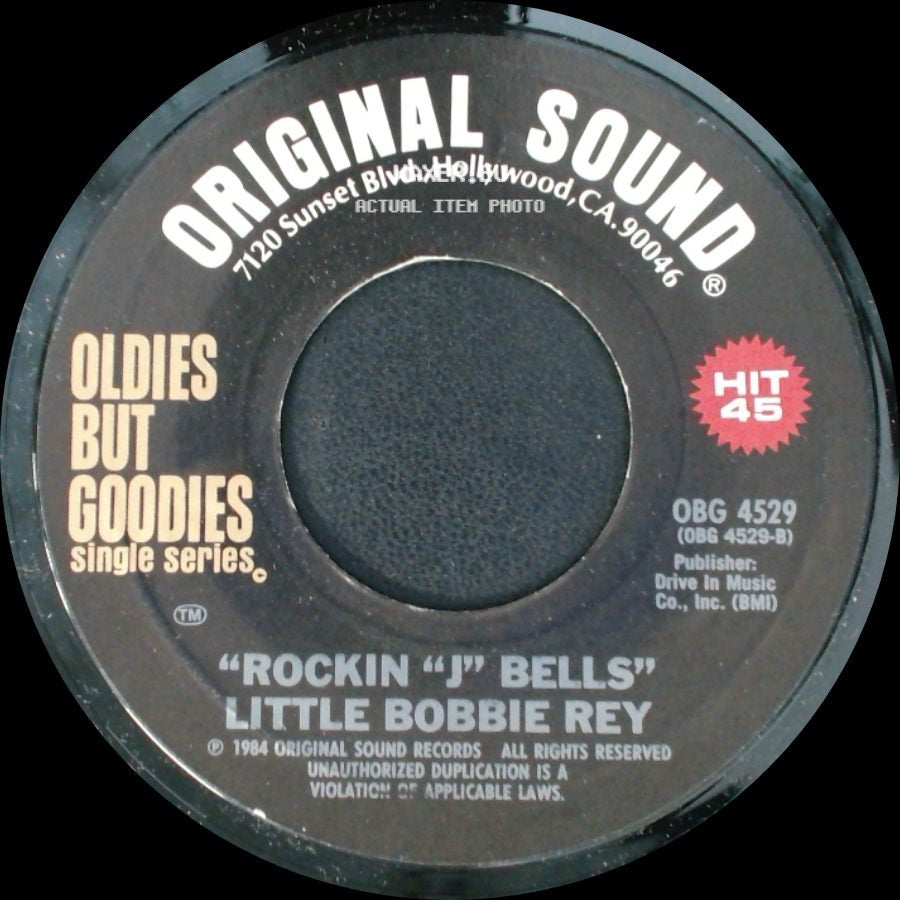 Little Bobbie Rey - Rockin "J" Bells / Corrido De Auld Lang Syne side A