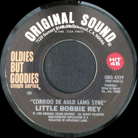 Little Bobbie Rey - Rockin "J" Bells / Corrido De Auld Lang Syne side B