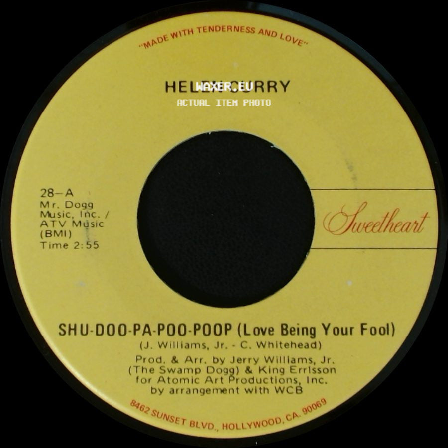 Helen Curry - Shu-Doo-Pa-Poo-Poop (Love Being Your Fool) / Such A Thrill I Feel (When You Hold My Hand) side A