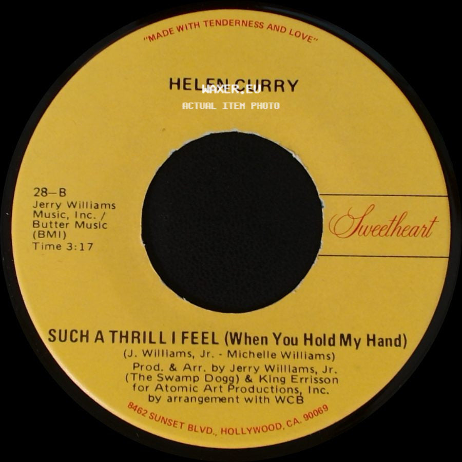 Helen Curry - Shu-Doo-Pa-Poo-Poop (Love Being Your Fool) / Such A Thrill I Feel (When You Hold My Hand) side B