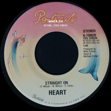Heart - Straight On / Lighter Touch side A