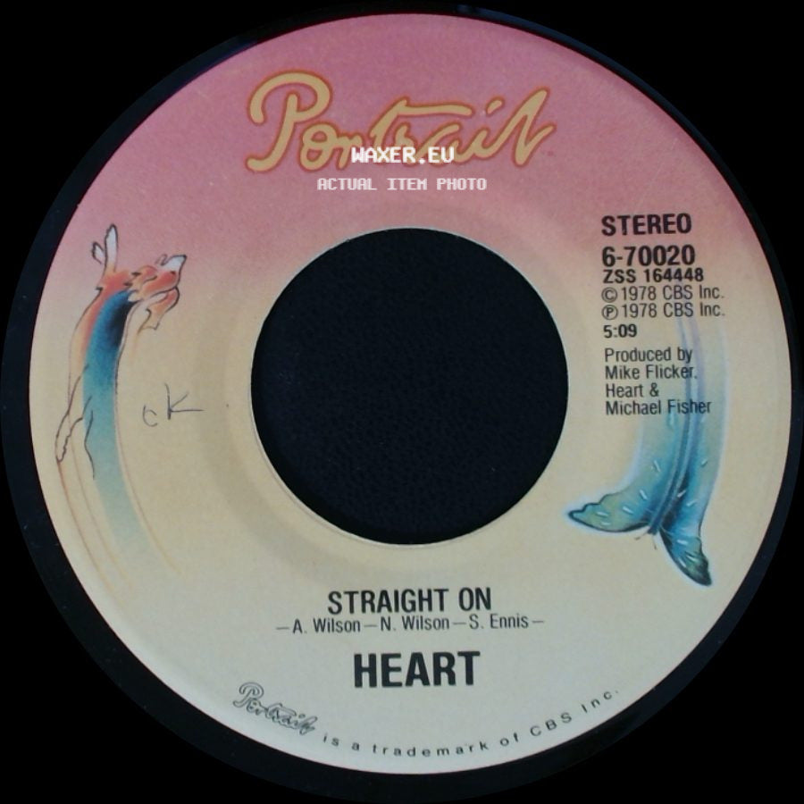 Heart - Straight On / Lighter Touch side A