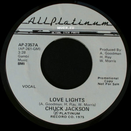 Chuck Jackson - Love Lights / Love Lights side A