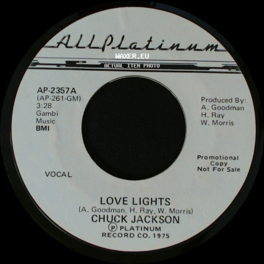 Chuck Jackson - Love Lights / Love Lights side A