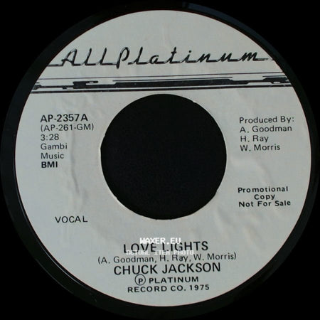 Chuck Jackson - Love Lights / Love Lights side B