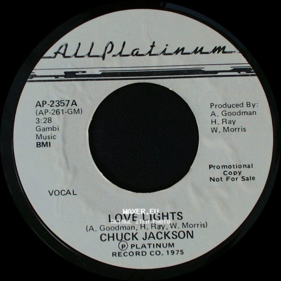 Chuck Jackson - Love Lights / Love Lights side B