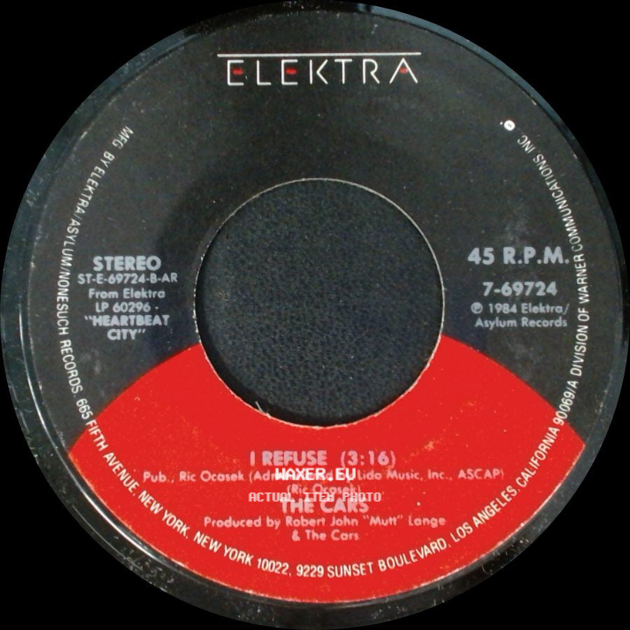 The Cars - I Refuse / Magic side A