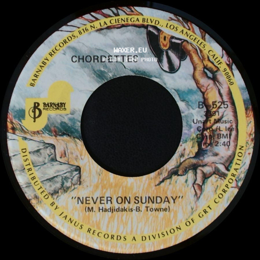 Chordettes - Never On Sunday / Faraway Star side A