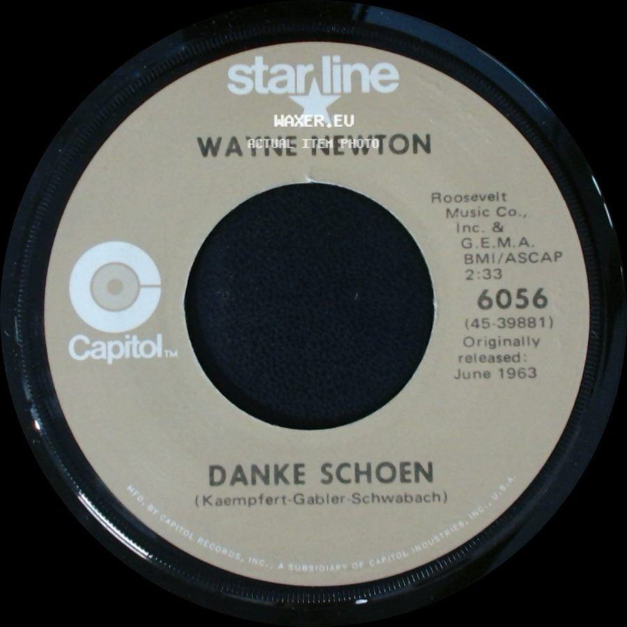 Wayne Newton - Danke Schoen / Heart! side A