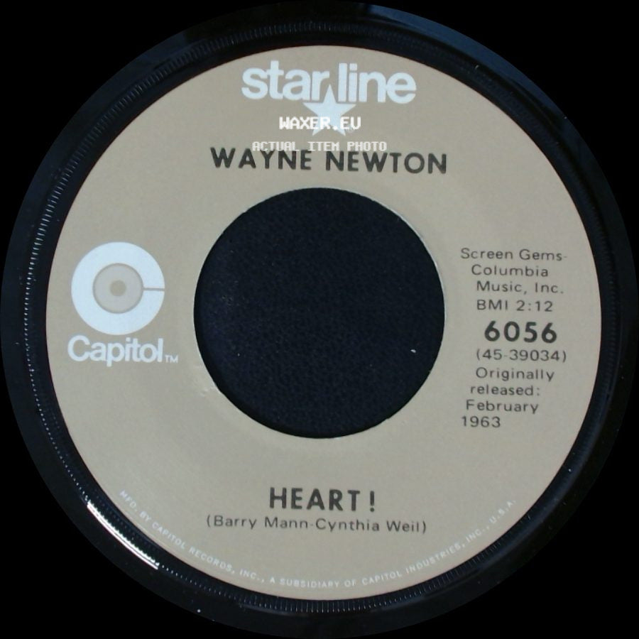 Wayne Newton - Danke Schoen / Heart! side B
