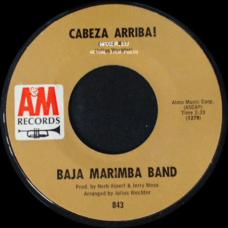 Baja Marimba Band - Georgy Girl / Cabeza Arriba! (Heads Up!) side B