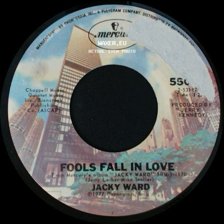 Jacky Ward - Fools Fall In Love / Big Blue Diamond side A