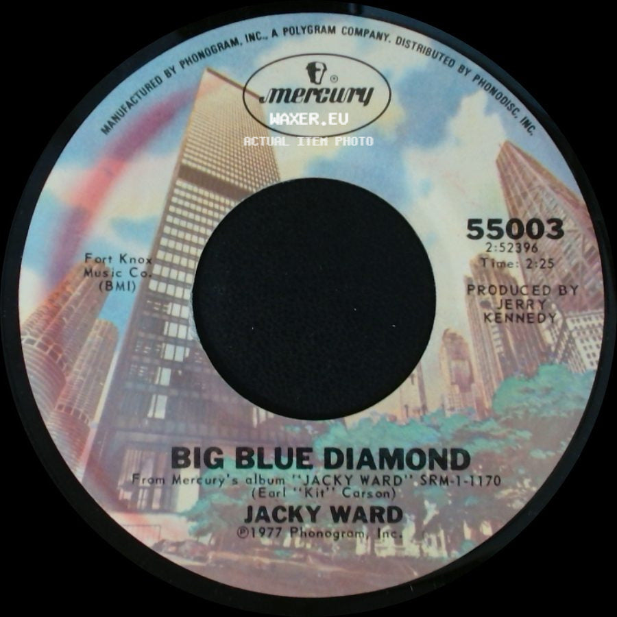 Jacky Ward - Fools Fall In Love / Big Blue Diamond side B