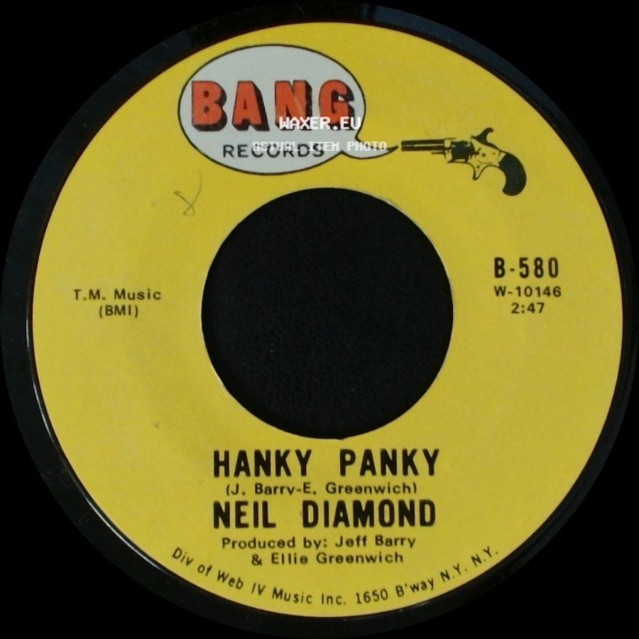 Neil Diamond - Do It / Hanky Panky side B