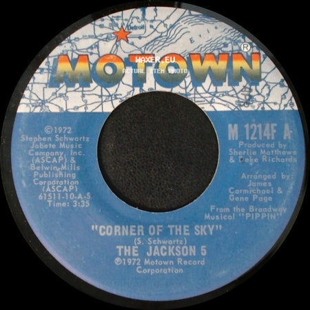The Jackson 5 - Corner Of The Sky / To Know side A