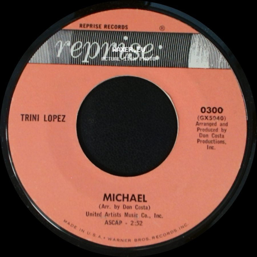 Trini Lopez - Michael / San Francisco De Assisi side A