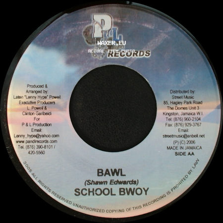 Mega Banton / School Bwoy - Image / Bawl side B