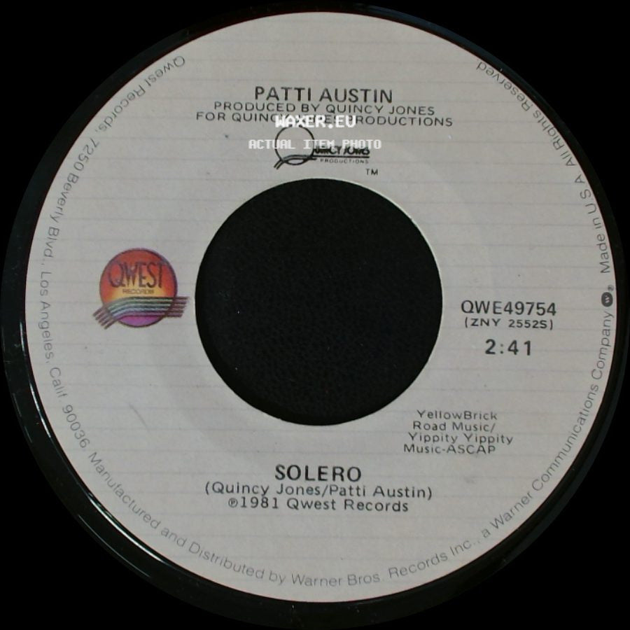 Patti Austin - Solero / Do You Love Me? side A