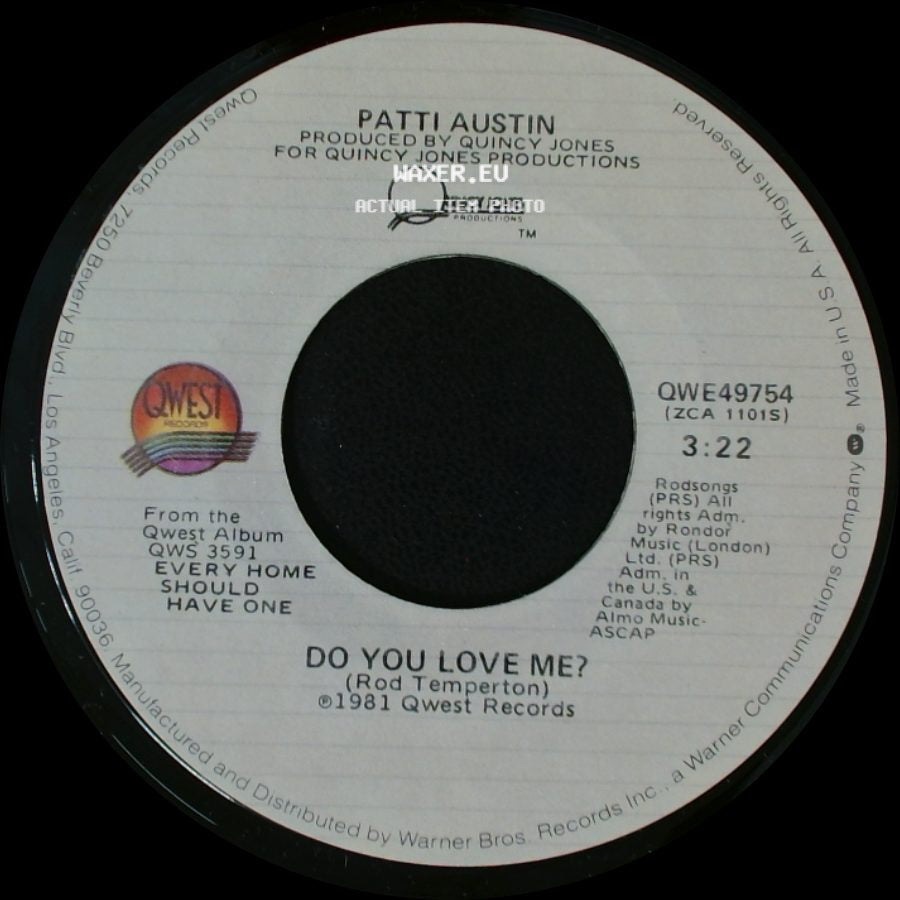 Patti Austin - Solero / Do You Love Me? side B