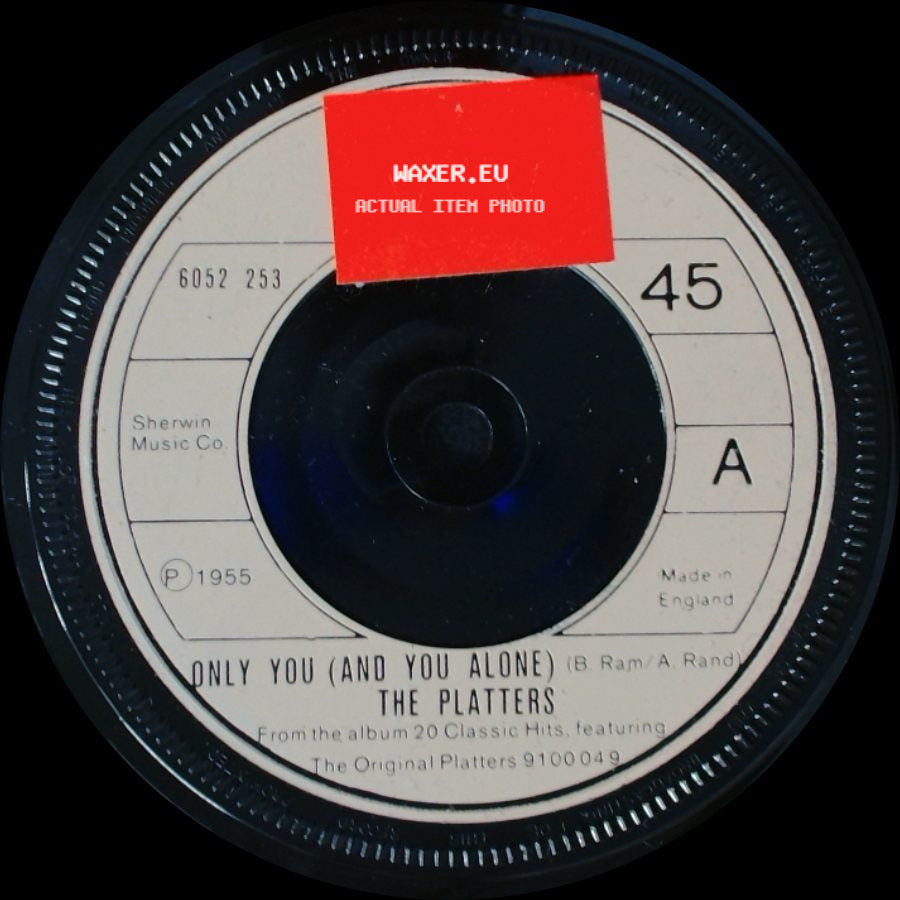 The Platters - Only You (And You Alone) / Smoke Gets In Your Eyes side A
