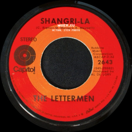 The Lettermen - When Summer Ends / Shangri-La side B