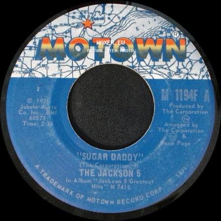 The Jackson 5 - Sugar Daddy / I'm So Happy side A