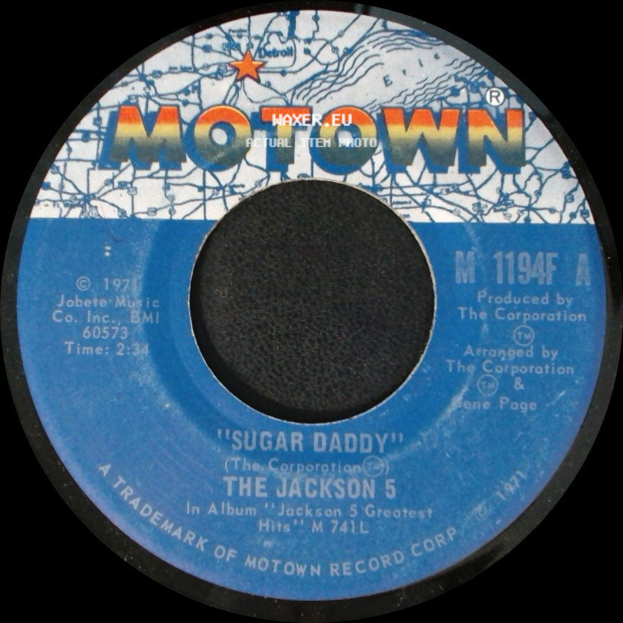 The Jackson 5 - Sugar Daddy / I'm So Happy side A