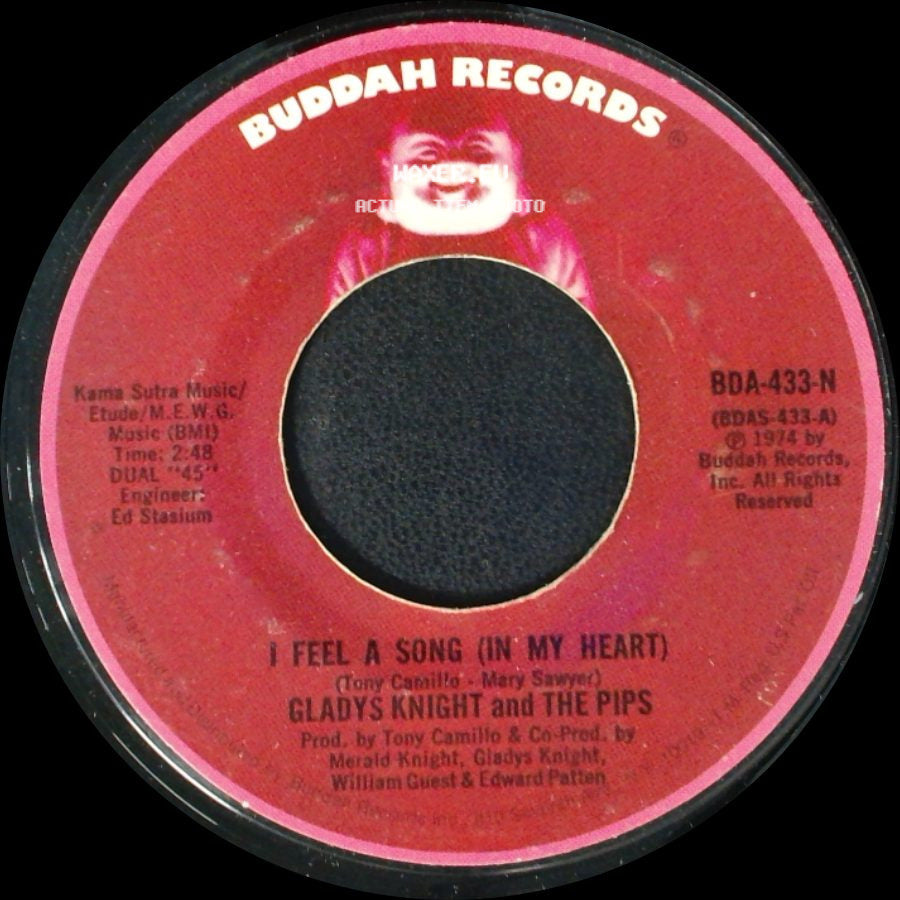 Gladys Knight And The Pips - I Feel A Song (In My Heart) / Don't Burn Down The Bridge side A