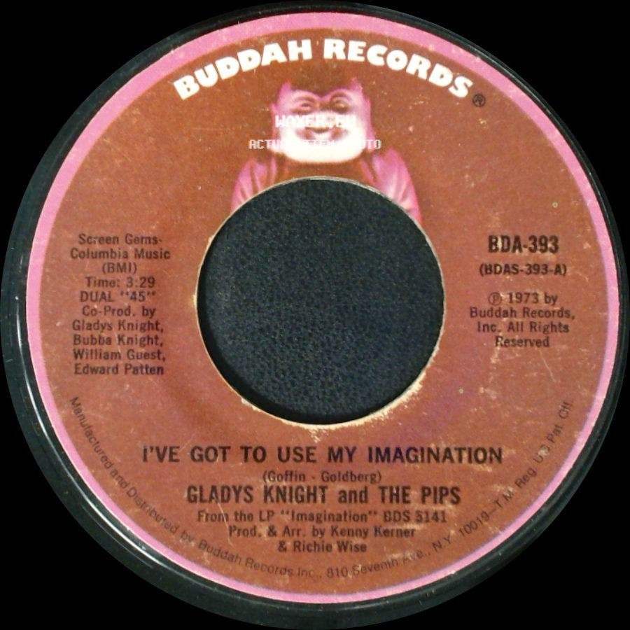 Gladys Knight And The Pips - I've Got To Use My Imagination / I Can See Clearly Now side A