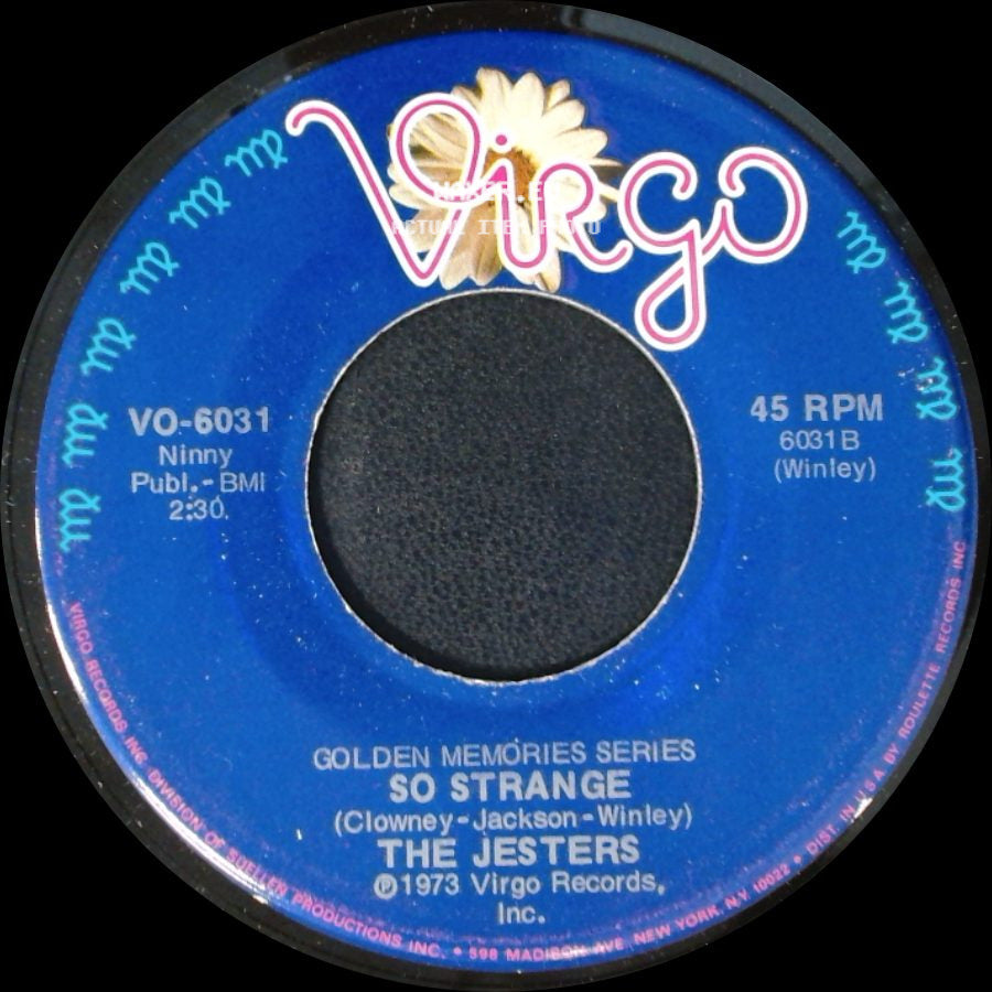 The Jesters - So Strange / Love No One But You side A