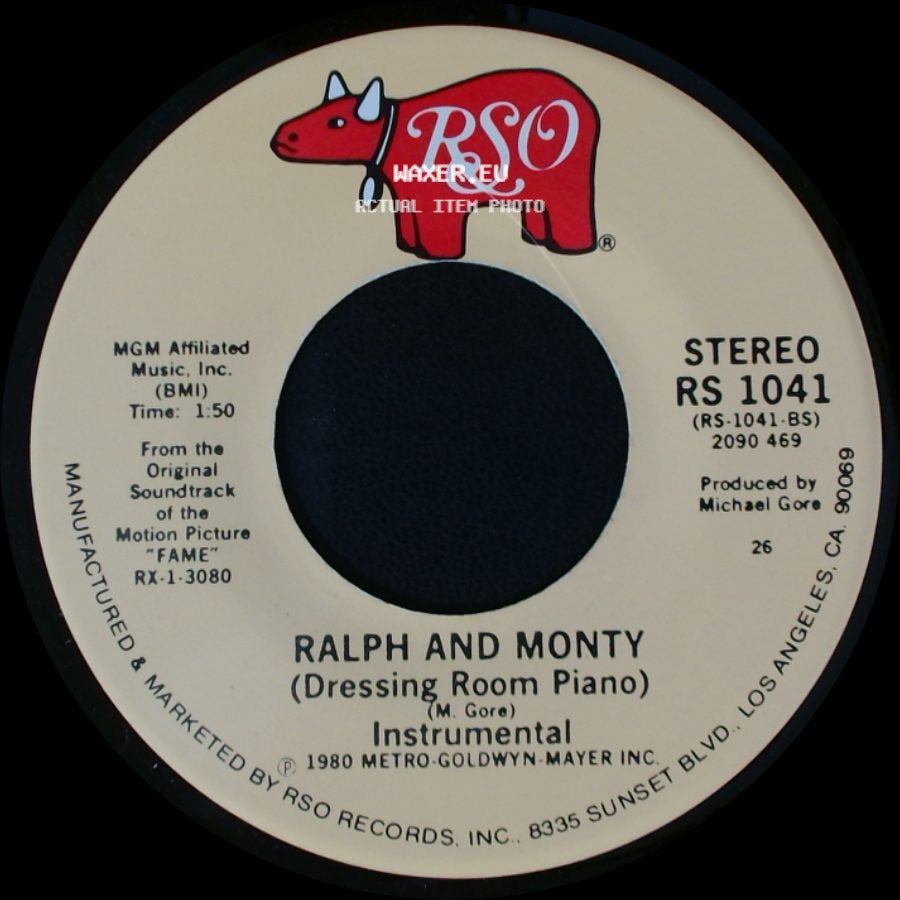 Ralph And Monty / Linda Clifford - (Dressing Room Piano) / Red Light side A
