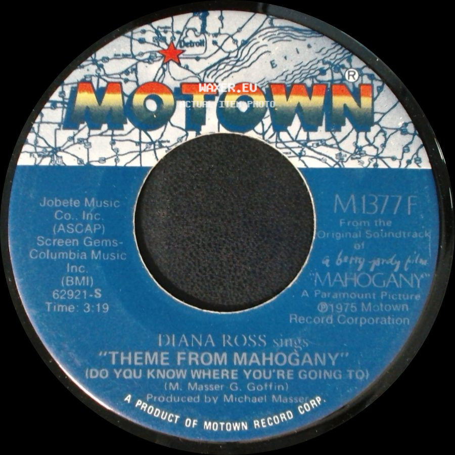 Diana Ross - Theme From Mahogany (Do You Know Where You're Going To) / No One's Gonna Be A Fool Forever side A