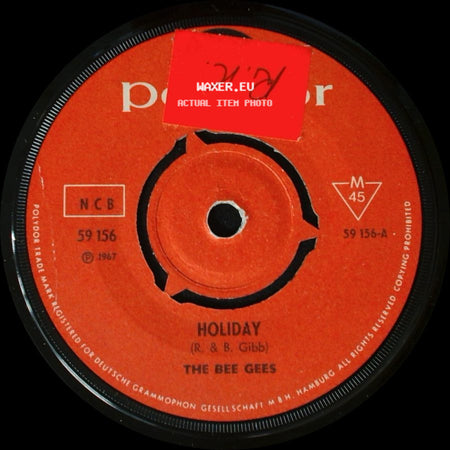 The Bee Gees - Holiday / Red Chair Fade Away side A