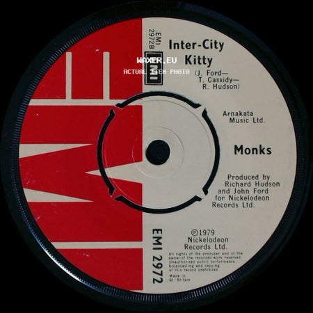 Monks - Inter-City Kitty / I Ain't Gettin' Any side A