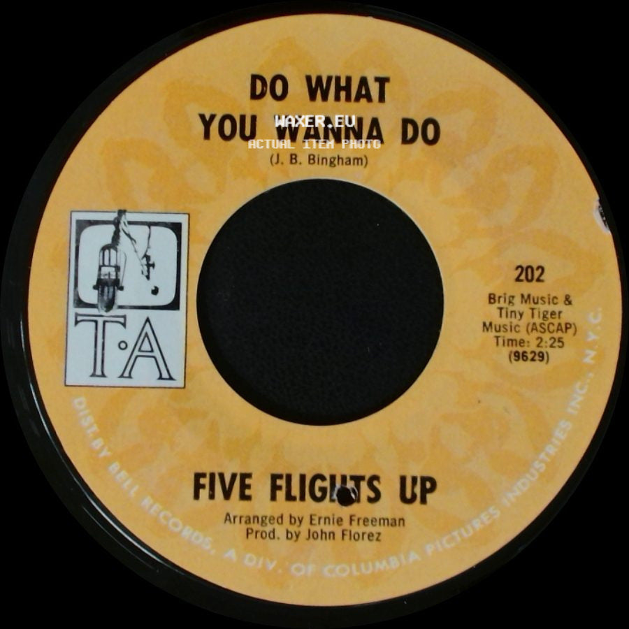 Five Flights Up - Black Cat / Do What You Wanna Do side B