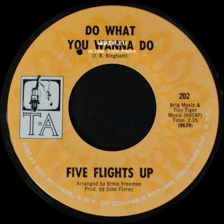 Five Flights Up - Do What You Wanna Do / Black Cat side A