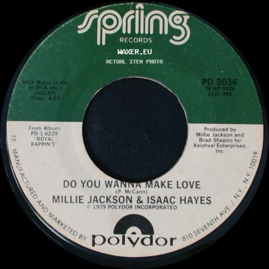 Millie Jackson & Isaac Hayes - Do You Wanna Make Love / I Changed My Mind side A