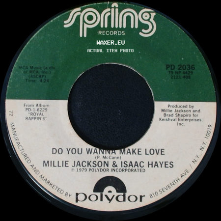 Millie Jackson & Isaac Hayes - Do You Wanna Make Love / I Changed My Mind side A
