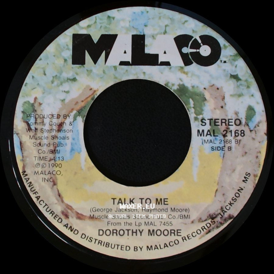 Dorothy Moore - All Night Blue / Talk To Me side B