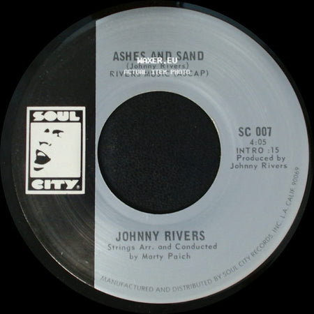 Johnny Rivers - Ashes And Sand / Outside Help side A
