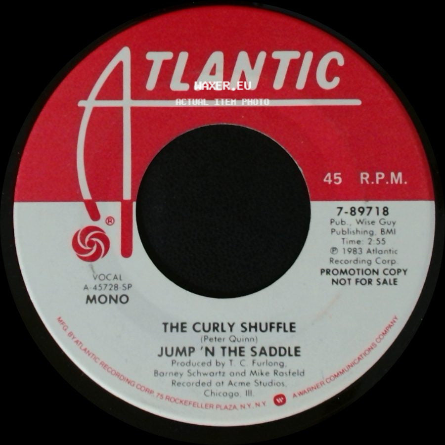 The Curly Shuffle - Jump 'n The Saddle / The Curly Shuffle / Jump 'n The Saddle side A