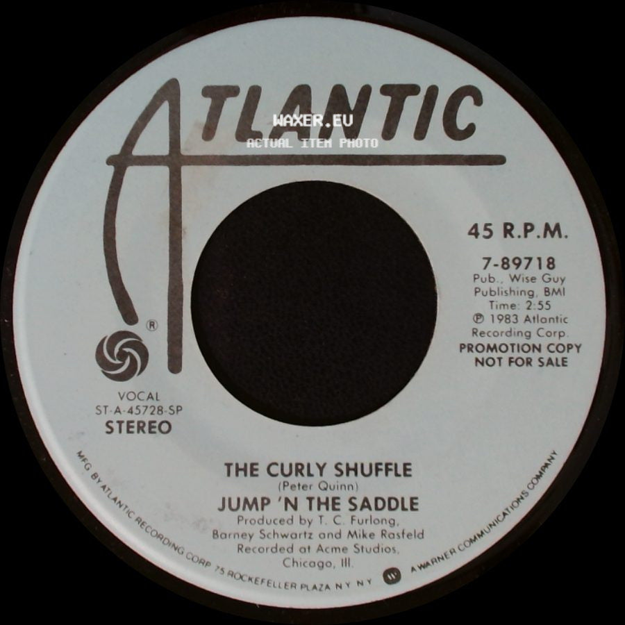 The Curly Shuffle - Jump 'n The Saddle / The Curly Shuffle / Jump 'n The Saddle side B
