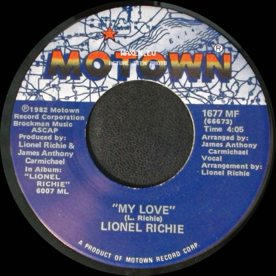 Lionel Richie - Round And Round / My Love side B