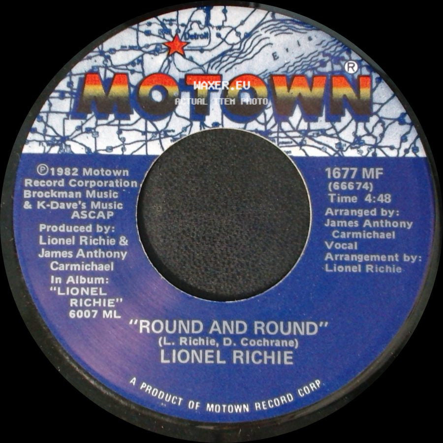 Lionel Richie - My Love / Round And Round side B
