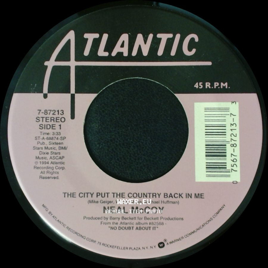 Neal Mccoy - The City Put The Country Back In Me / Why Not Tonight side A