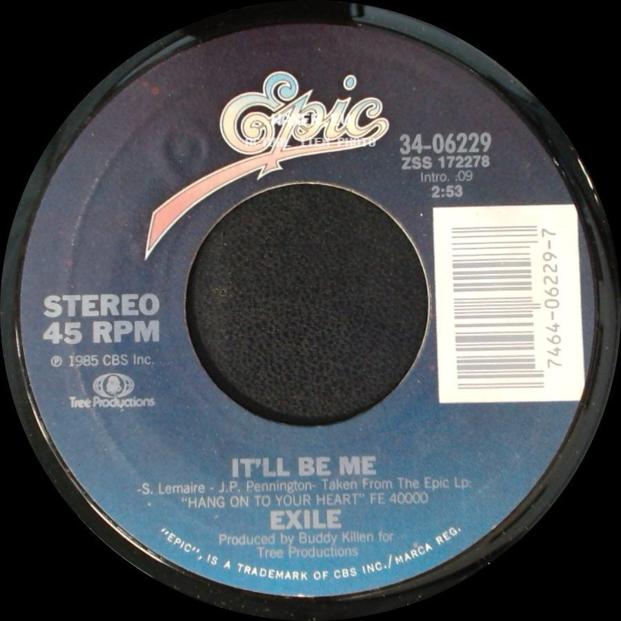 Exile - It'll Be Me / Music side A