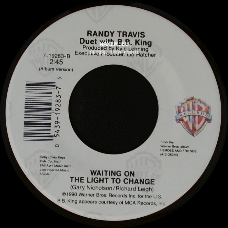 Randy Travis - Waiting On The Light To Change / Point Of Light side A