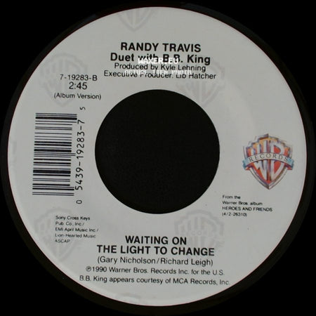 Randy Travis - Waiting On The Light To Change / Point Of Light side A
