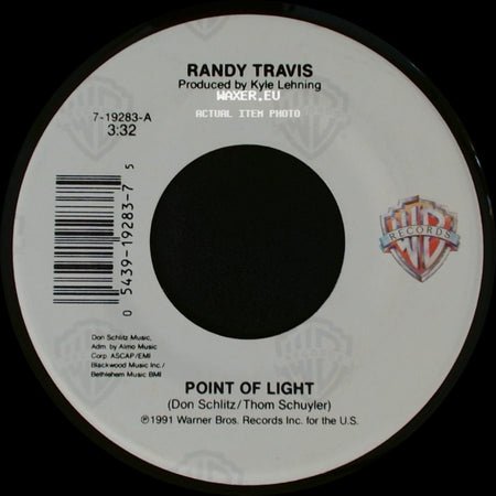 Randy Travis - Waiting On The Light To Change / Point Of Light side B