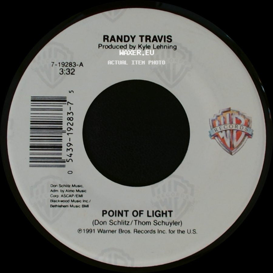 Randy Travis - Waiting On The Light To Change / Point Of Light side B